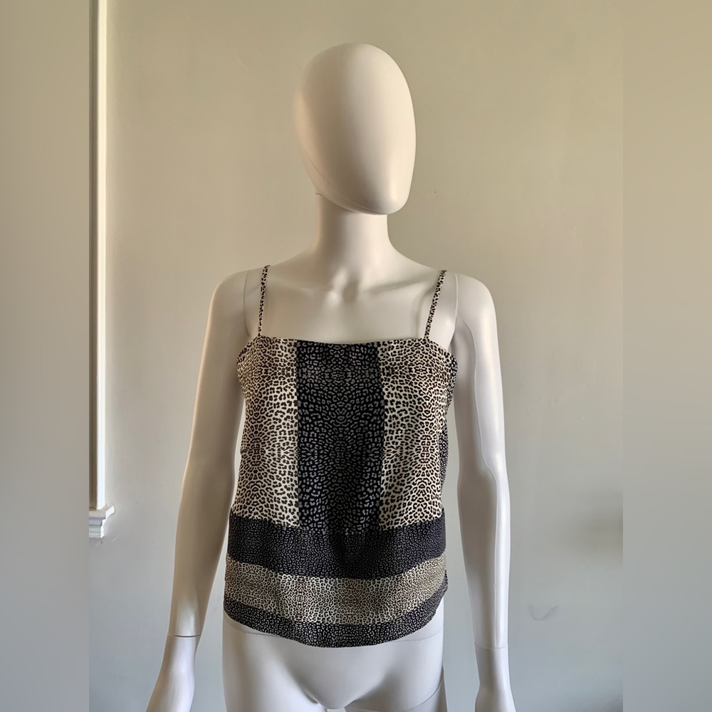 NWOT Marciano Leopard Line-Up Tank in Pattern